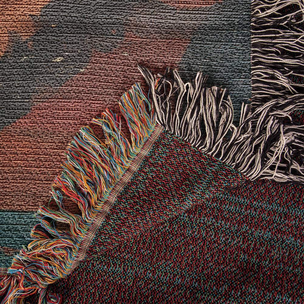 "The Silent Christ" - Heirloom Woven Blanket