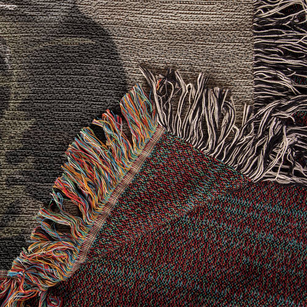 "Blessed Heart Of Jesus" - Heirloom Woven Blanket