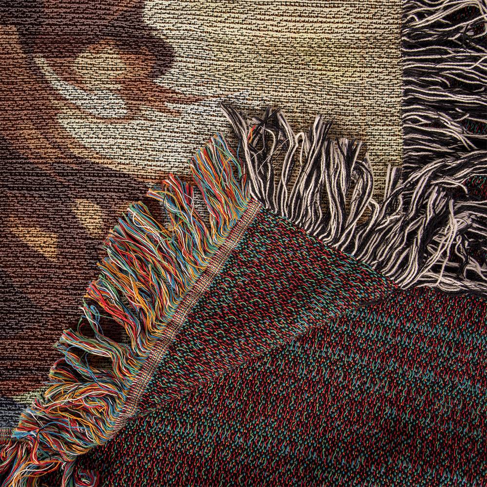 "You Have A Friend In Jesus" - Heirloom Woven Blanket