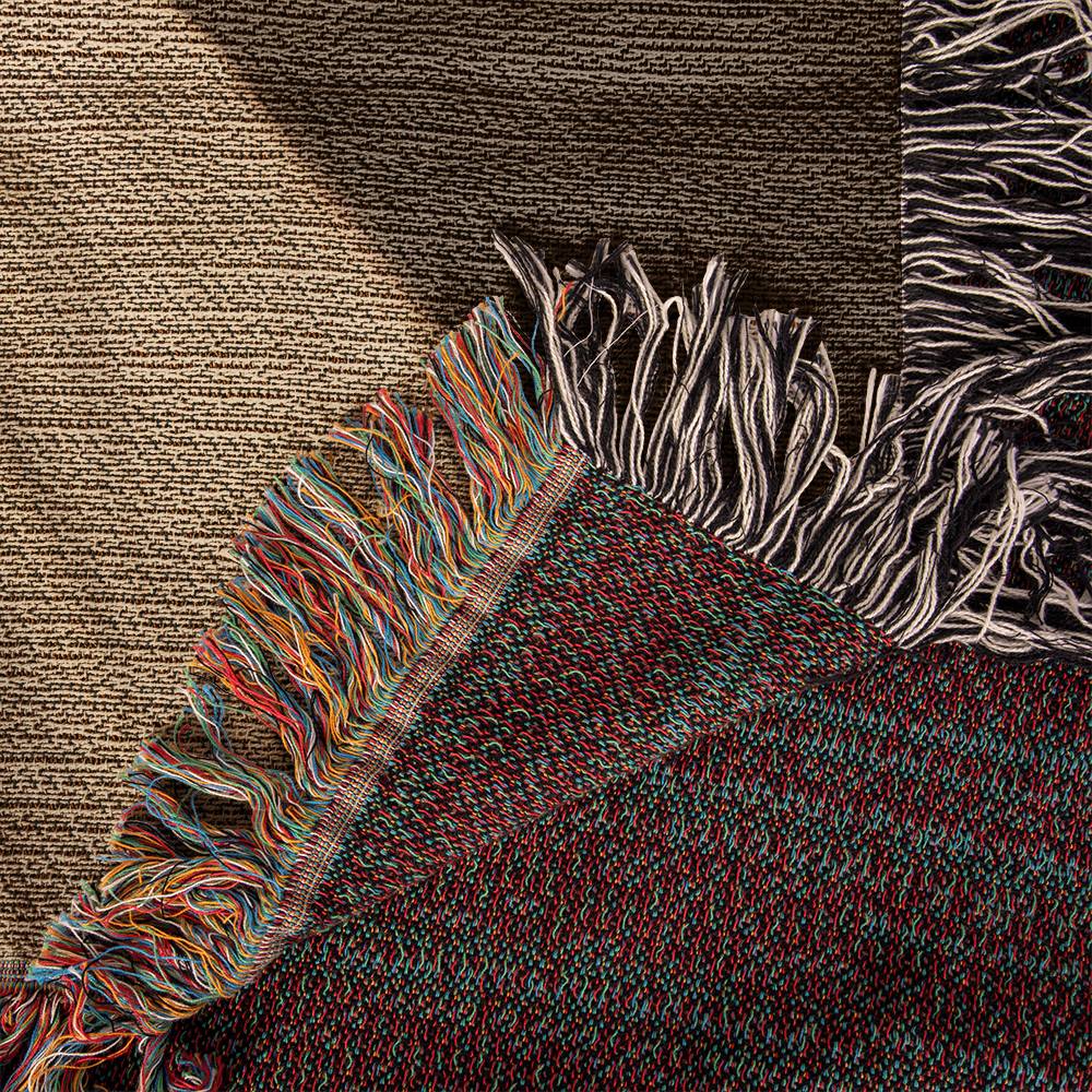 "Our Blessed Savior Jesus Christ" - Heirloom Woven Blanket