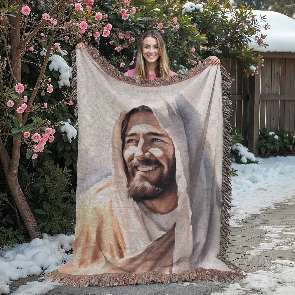 "Rabbi Jesus" - Heirloom Woven Blanket