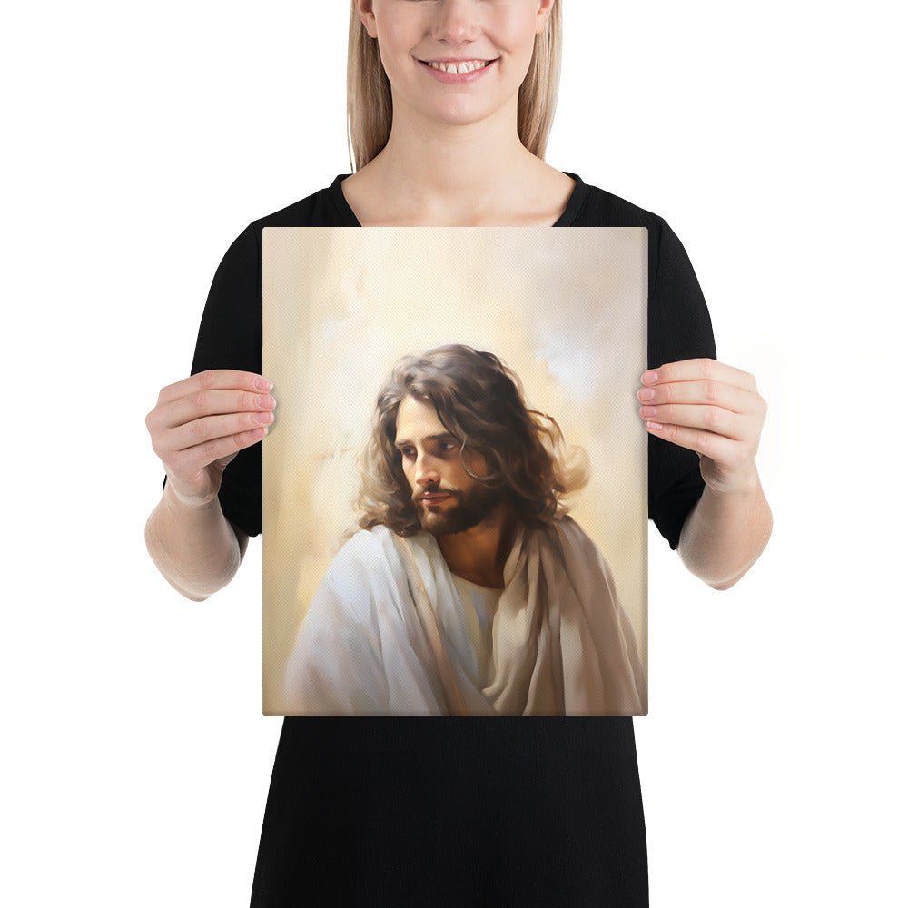 The Light Of Christ Canvas Print