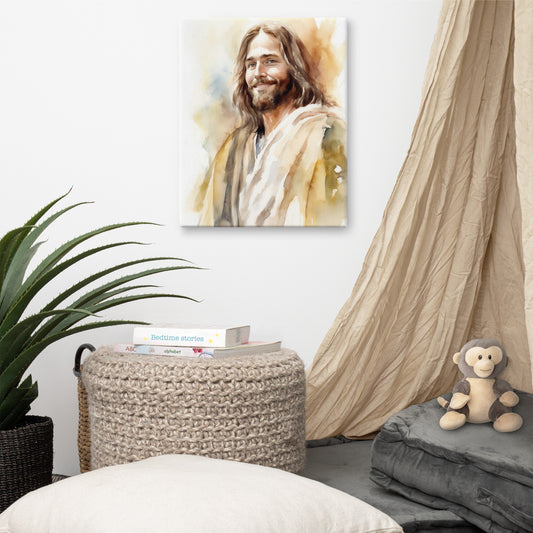 Jesus Shepherd Of Souls Canvas Print