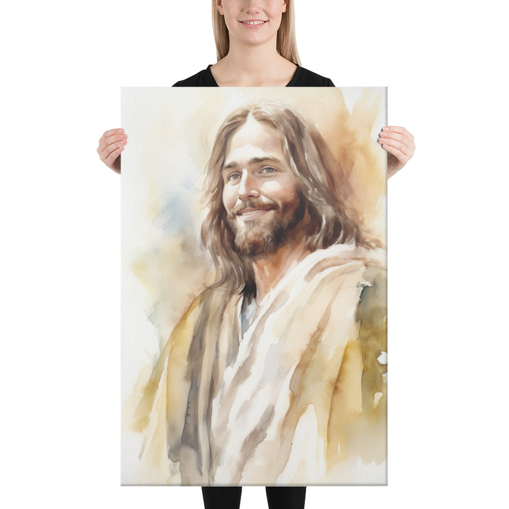 Jesus Shepherd Of Souls Canvas Print