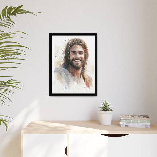 Messiah's Smile | Canvas Print