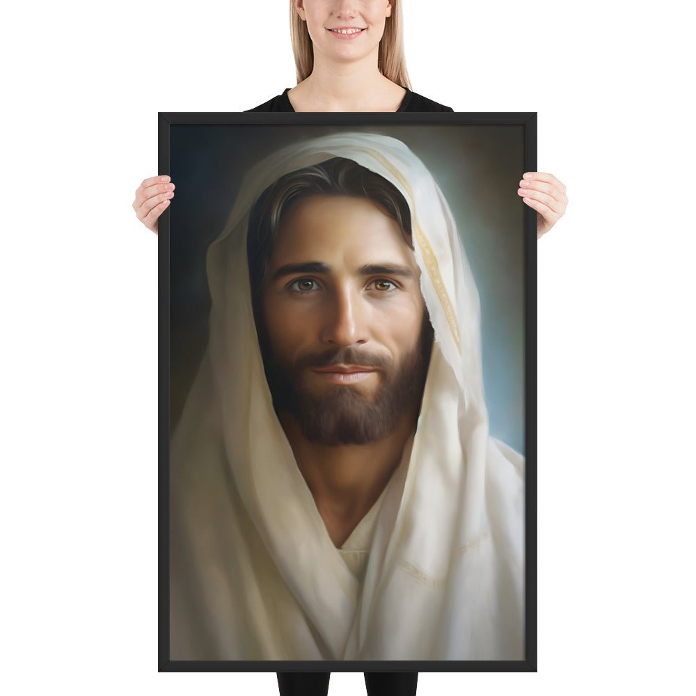 Portrait Of The Messiah Jesus Fine Art Print - ChristVisions