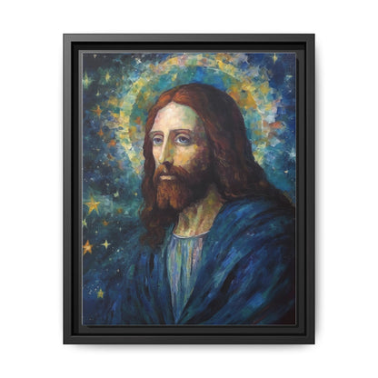 Starry Night Jesus | Canvas Print
