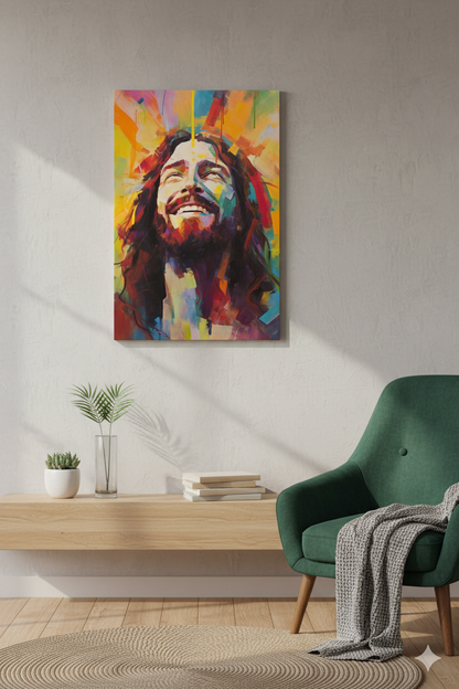 Divine Joy ∣ Joyful ∣ Christian Canvas Wall Art
