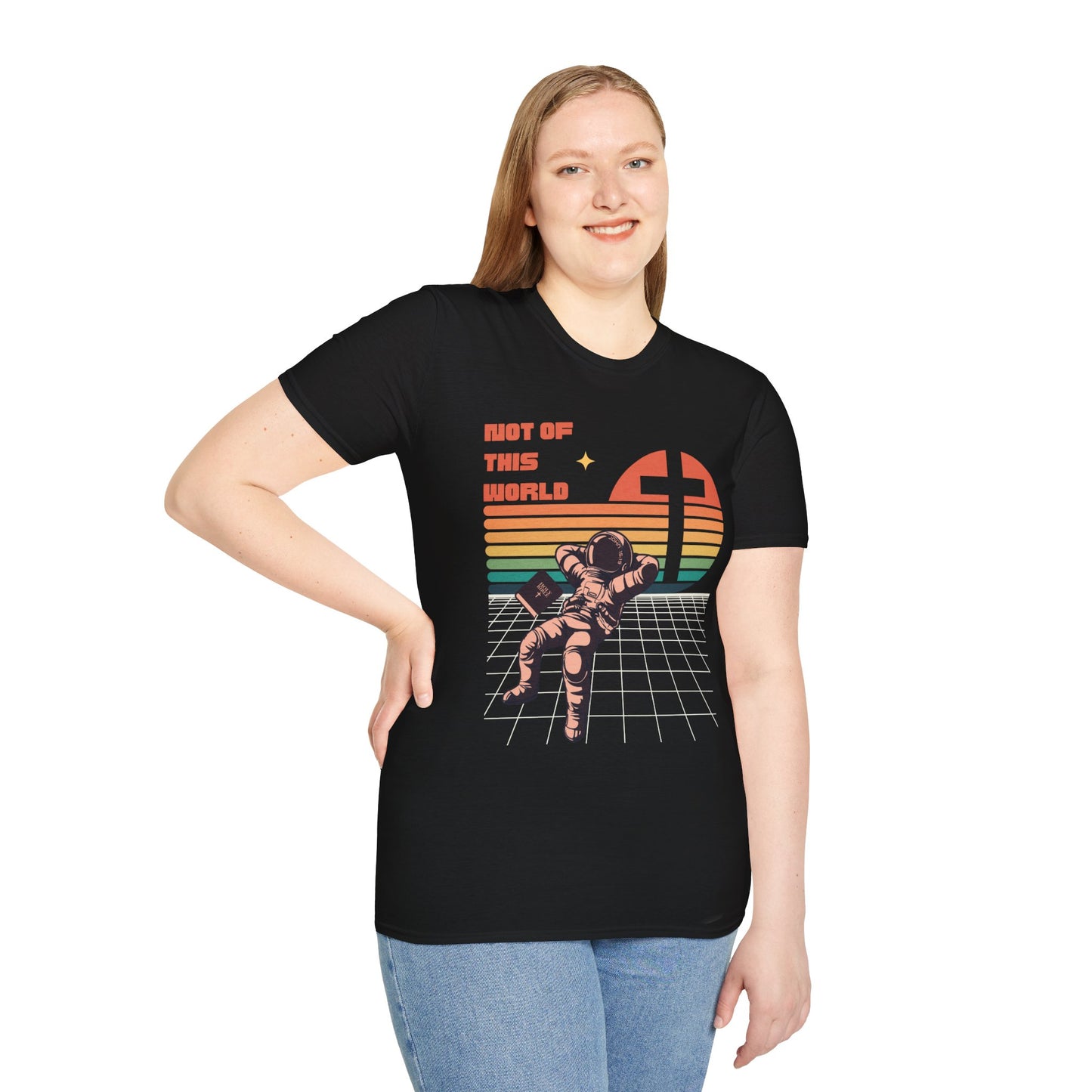 John 15:19 Not Of This World Christian T-Shirt