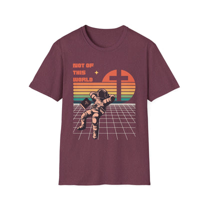 John 15:19 Not Of This World Christian T-Shirt