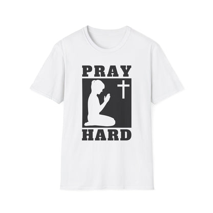 Pray Hard Christian Women's T-Shirt