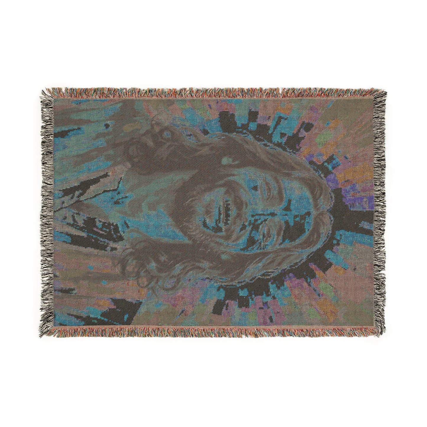 Rejoice In The Lord Jesus | Woven Throw Blanket