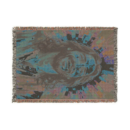 Rejoice In The Lord Jesus | Woven Throw Blanket