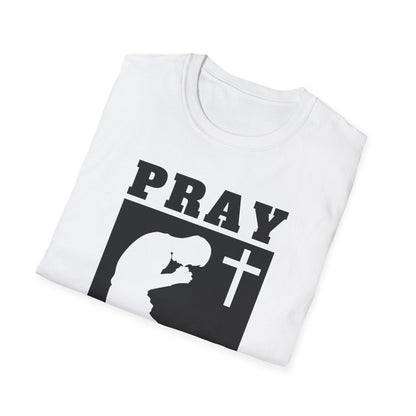 Pray Hard Christian Men's T-Shirt