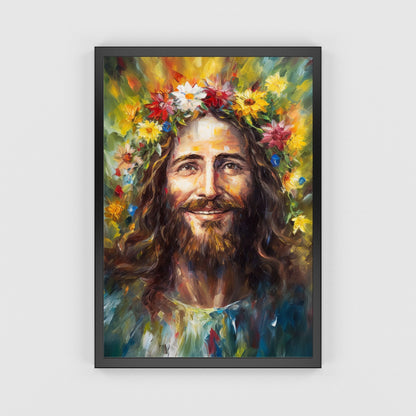 Christ In Paradise | Boho Style | Fine Art Print