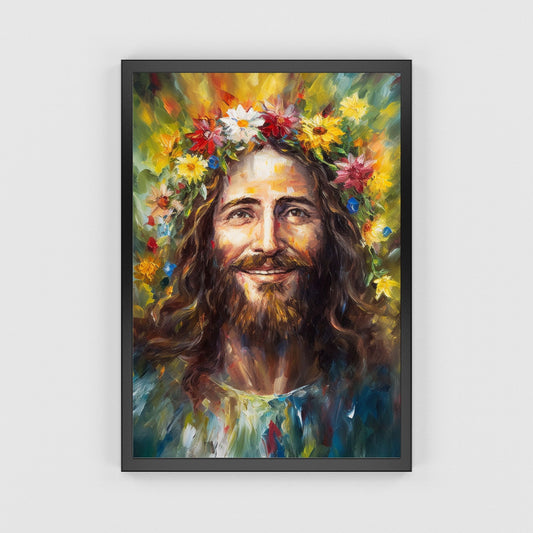 Christ In Paradise | Boho Style | Fine Art Print