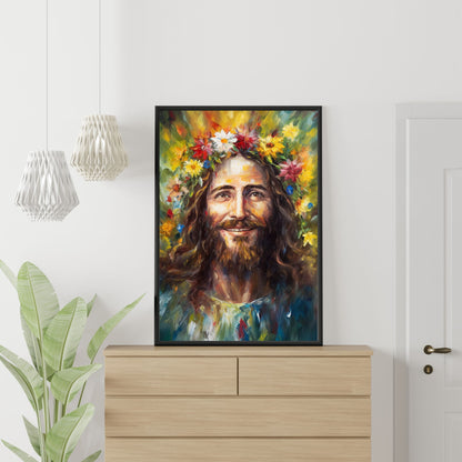 Christ In Paradise | Boho Style | Fine Art Print