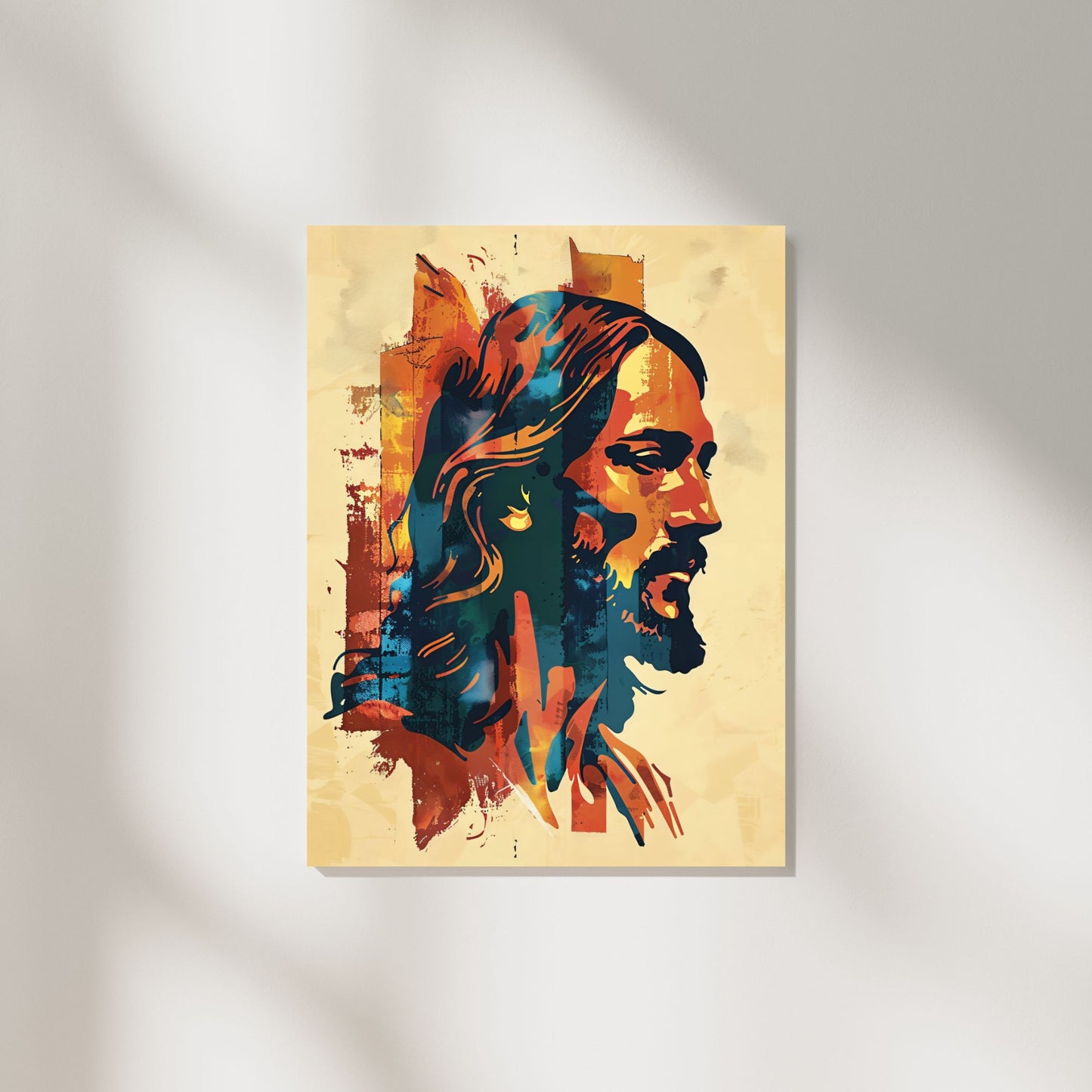 Christ In Profile | Modern Style | Fine Art Print