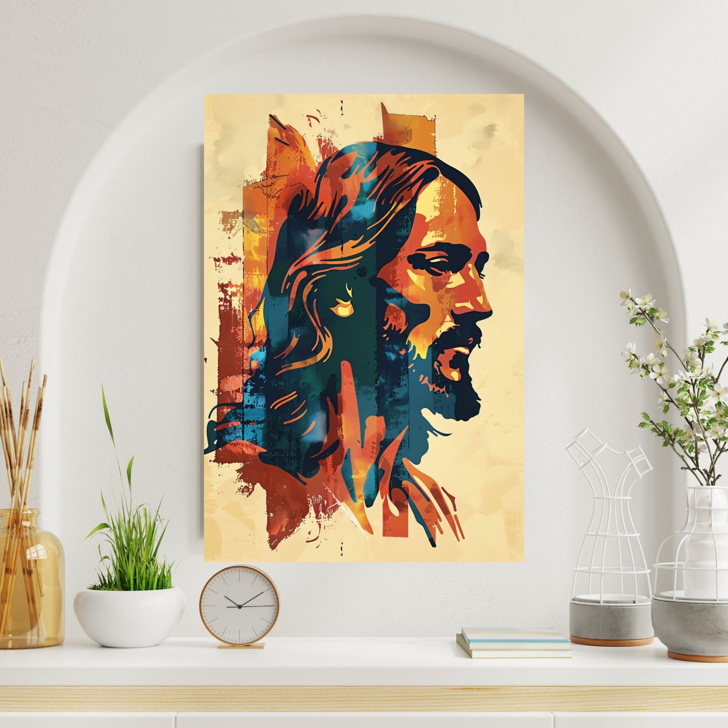 Christ In Profile | Modern Style | Fine Art Print