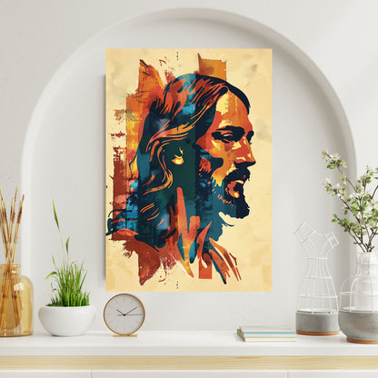 Christ In Profile | Modern Style | Fine Art Print