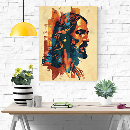 Christ In Profile | Modern Style | Fine Art Print