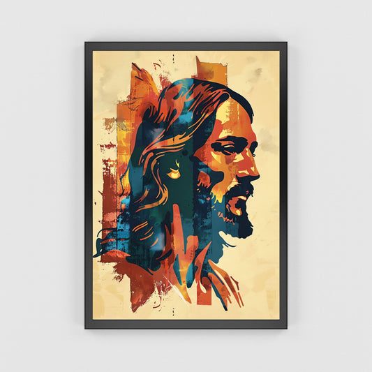 Christ In Profile | Modern Style | Fine Art Print