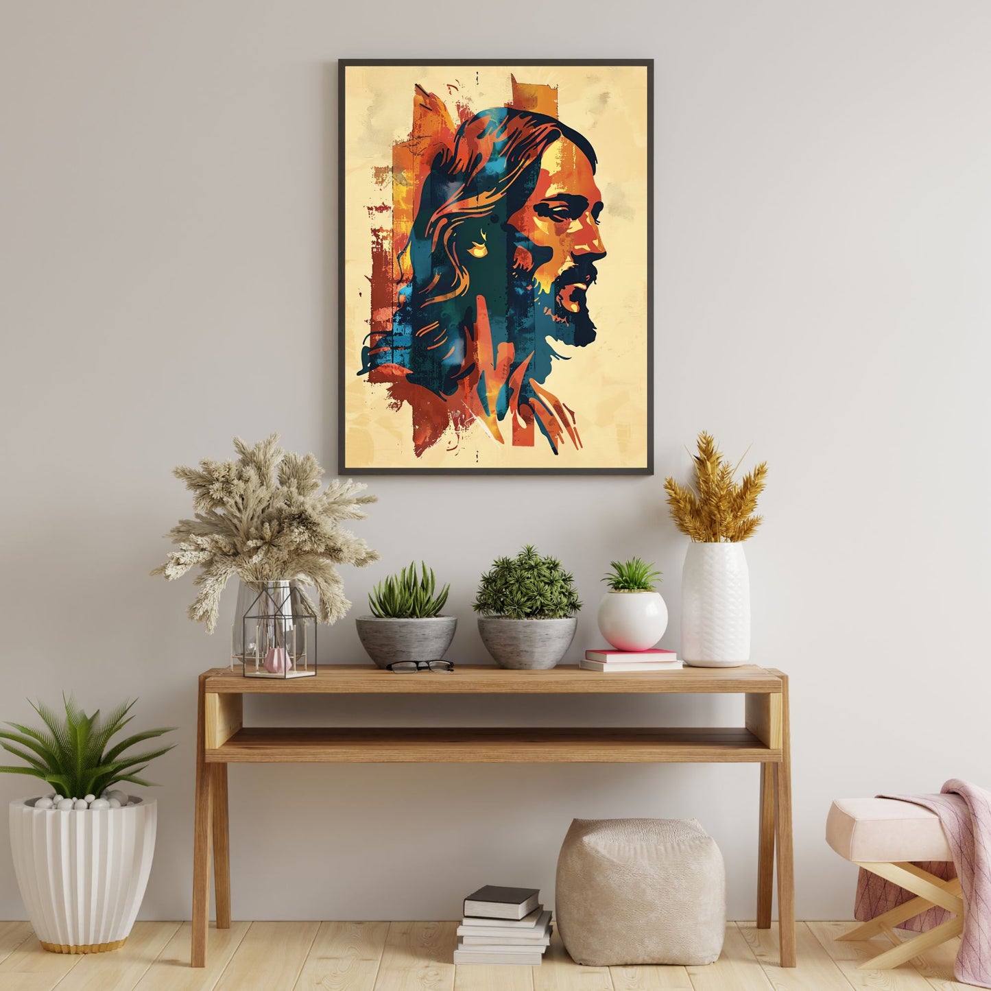 Christ In Profile | Modern Style | Fine Art Print