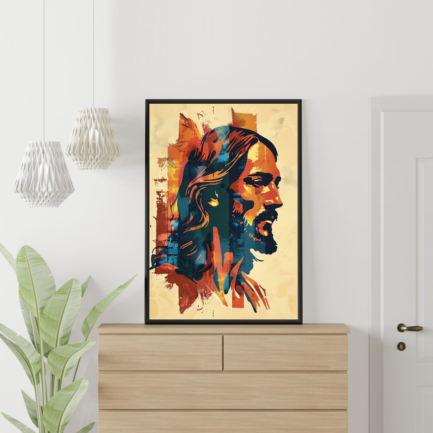 Christ In Profile | Modern Style | Fine Art Print