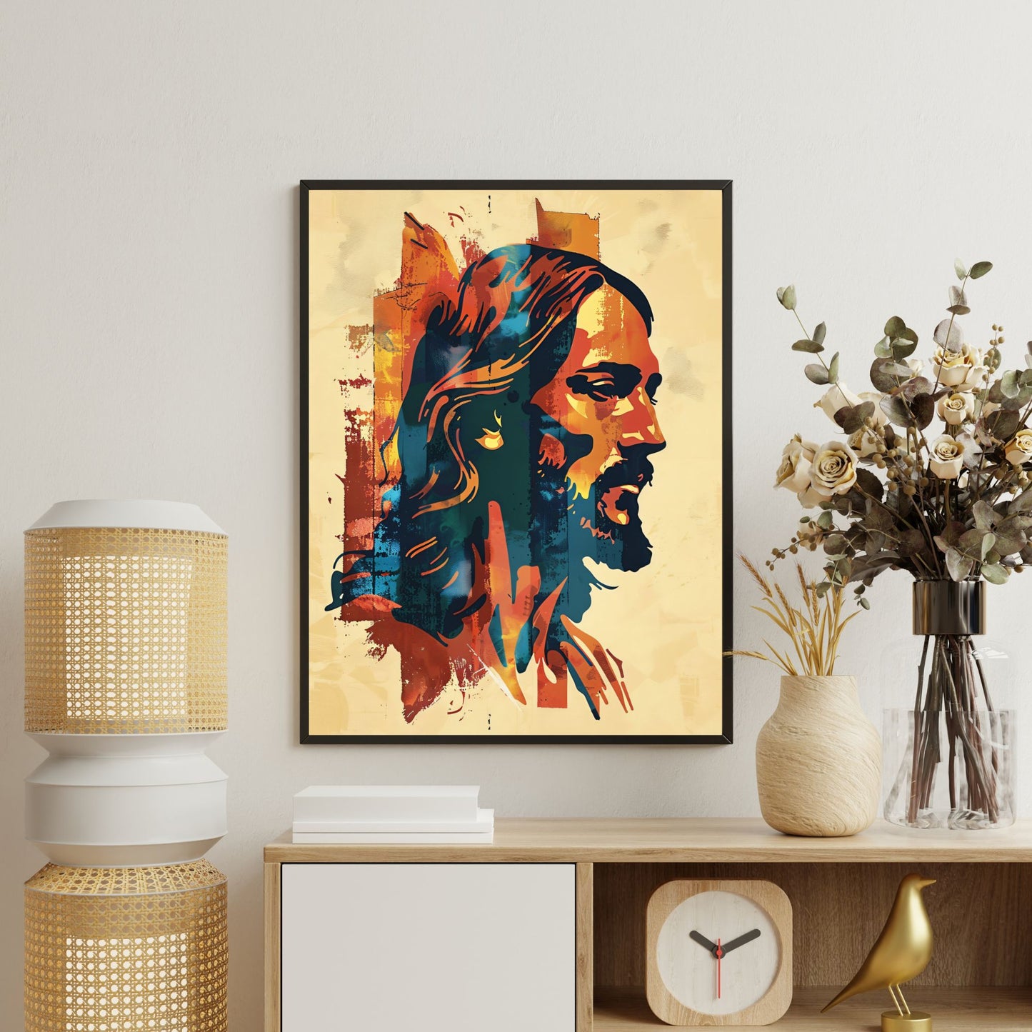 Christ In Profile | Modern Style | Fine Art Print