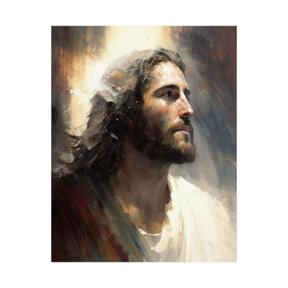 "Christ The Annointed" - Christian Wall Art Print
