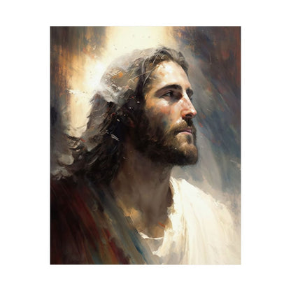 "Christ The Annointed" - Christian Wall Art Print
