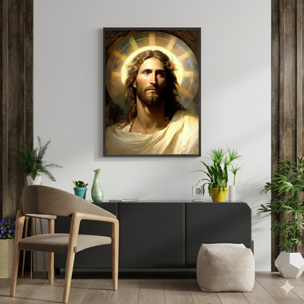 Christ Triumphant | Art Deco Style | Fine Art Print