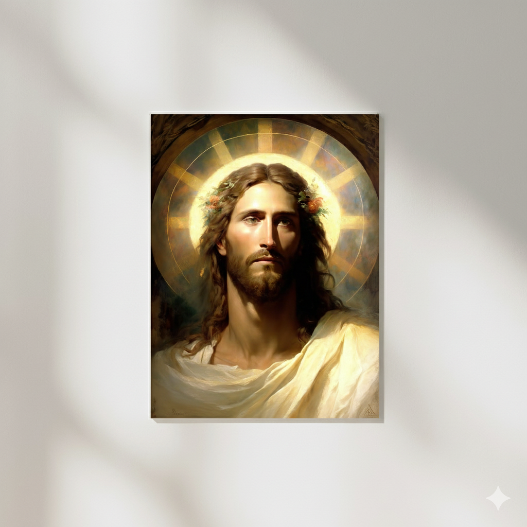 Christ Triumphant | Art Deco Style | Fine Art Print