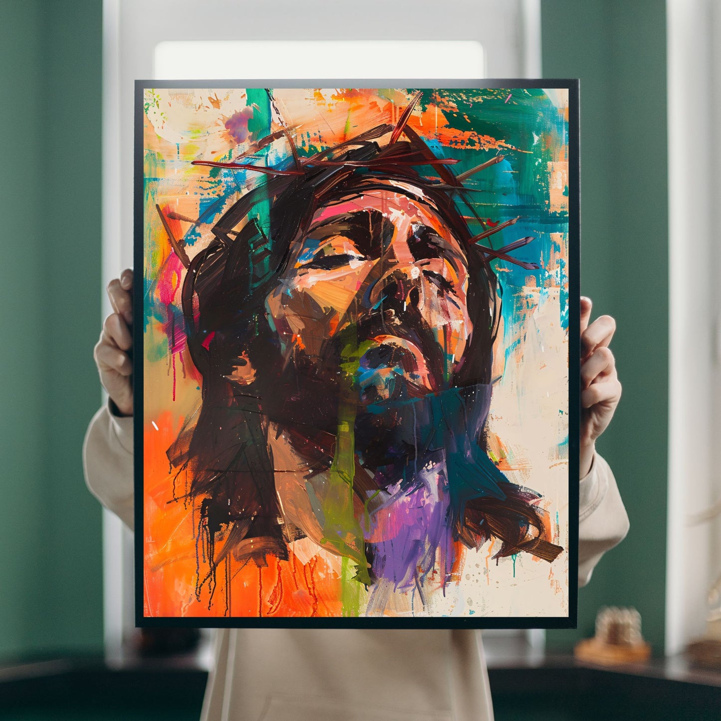 Christ's Passion | Midcentury Style | Fine Art Print