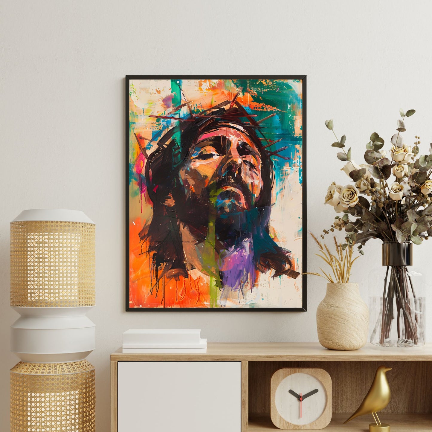 Christ's Passion | Midcentury Style | Fine Art Print