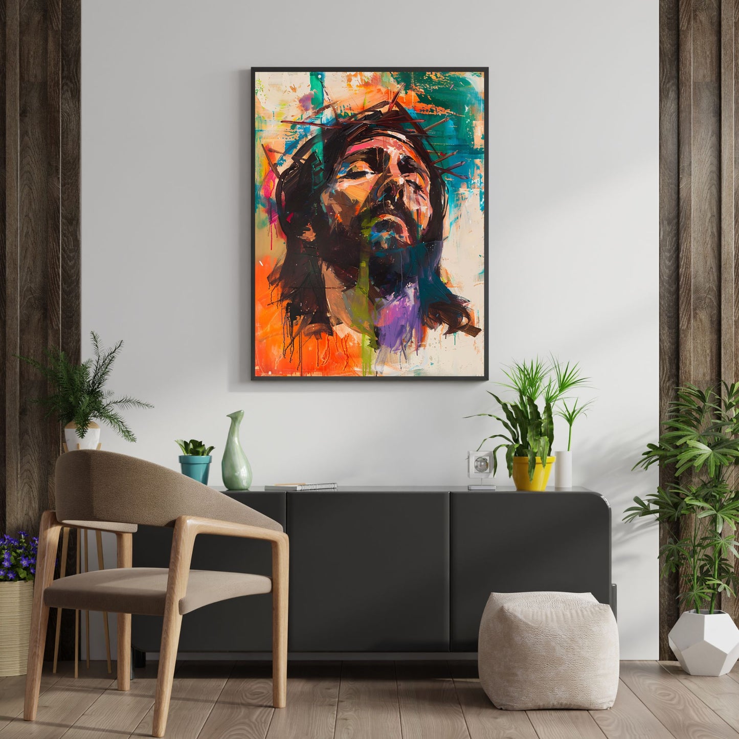 Christ's Passion | Midcentury Style | Fine Art Print