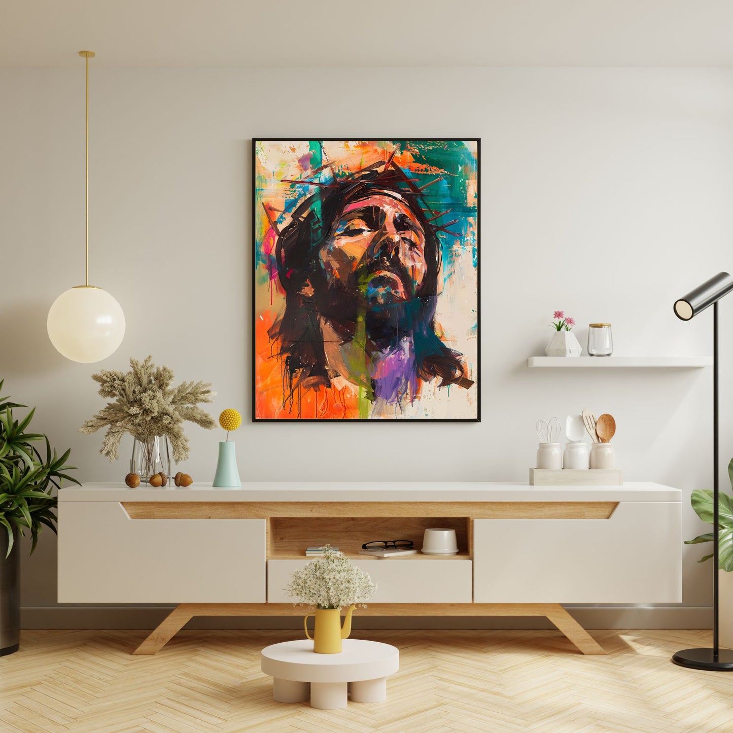Christ's Passion | Midcentury Style | Fine Art Print