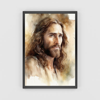The Compassionate Christ | Watercolor Style | Fine Art Print