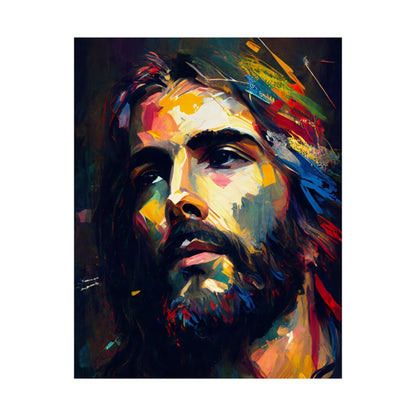 “Contemplation” – Modern Art Jesus Print