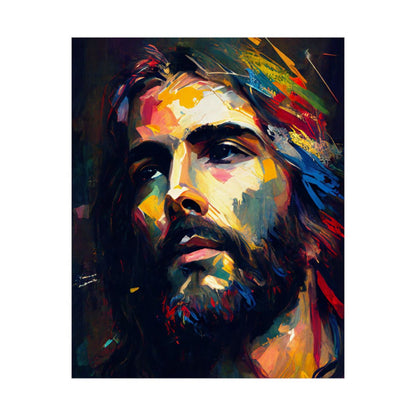 “Contemplation” – Modern Art Jesus Print