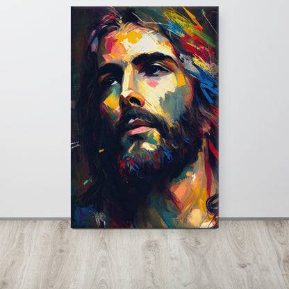 “Contemplation” – Christian Modern Art Canvas Print