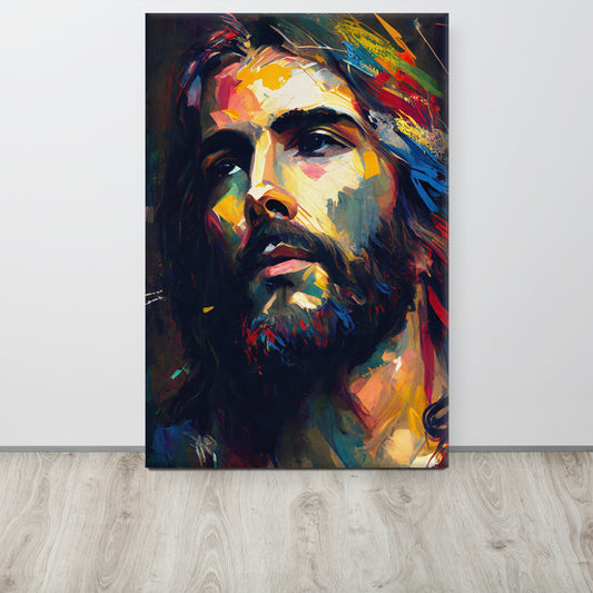 “Contemplation” – Christian Modern Art Canvas Print
