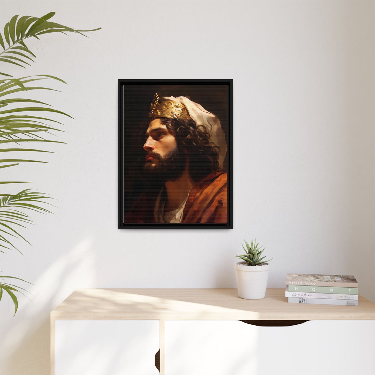 Portrait Of King David | Canvas Print