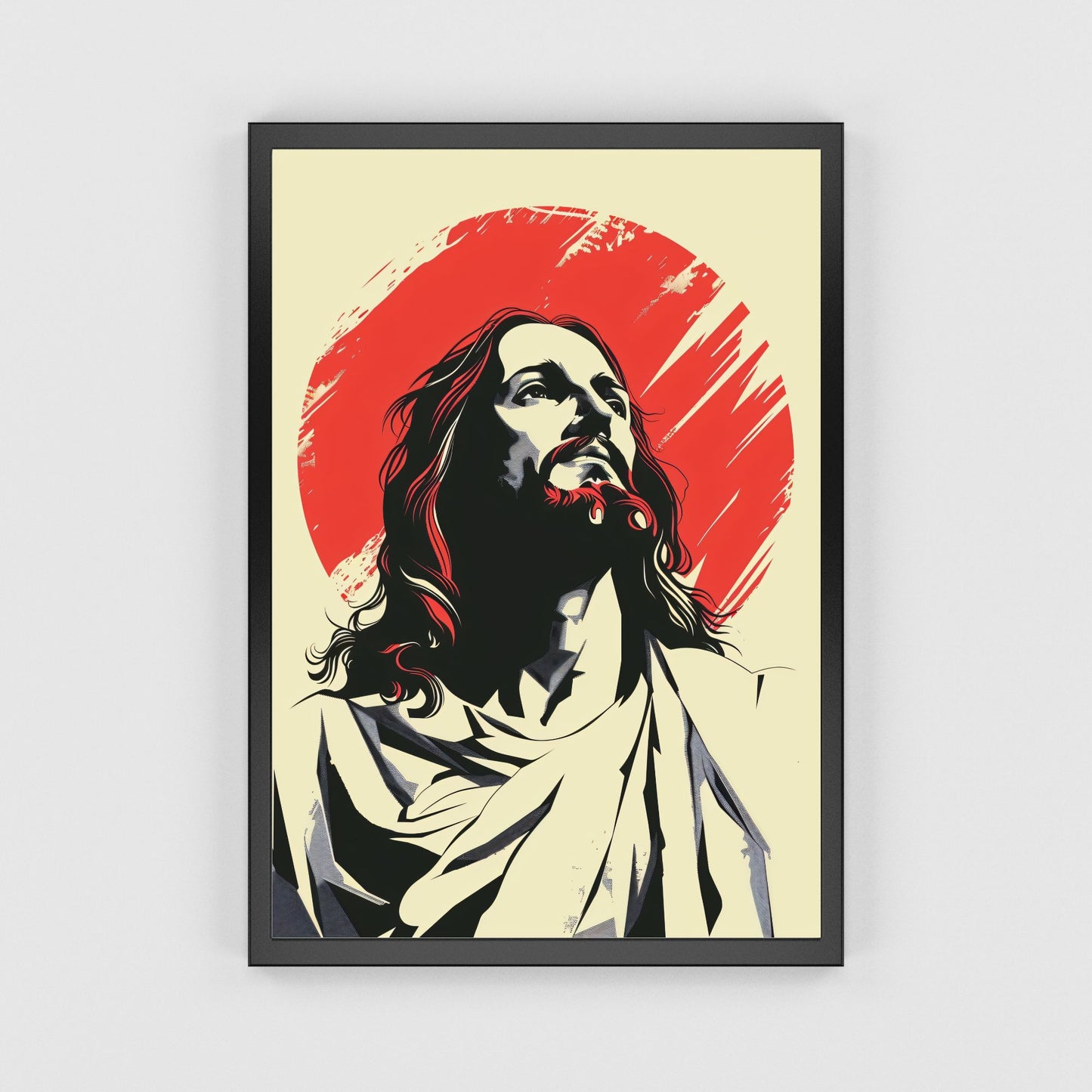 Crimson Light | Minimalist Style | Fine Art Print