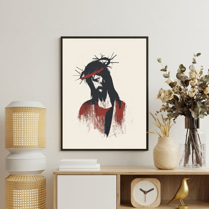 Crown Of Thorns | Minimalist Style | Fine Art Print