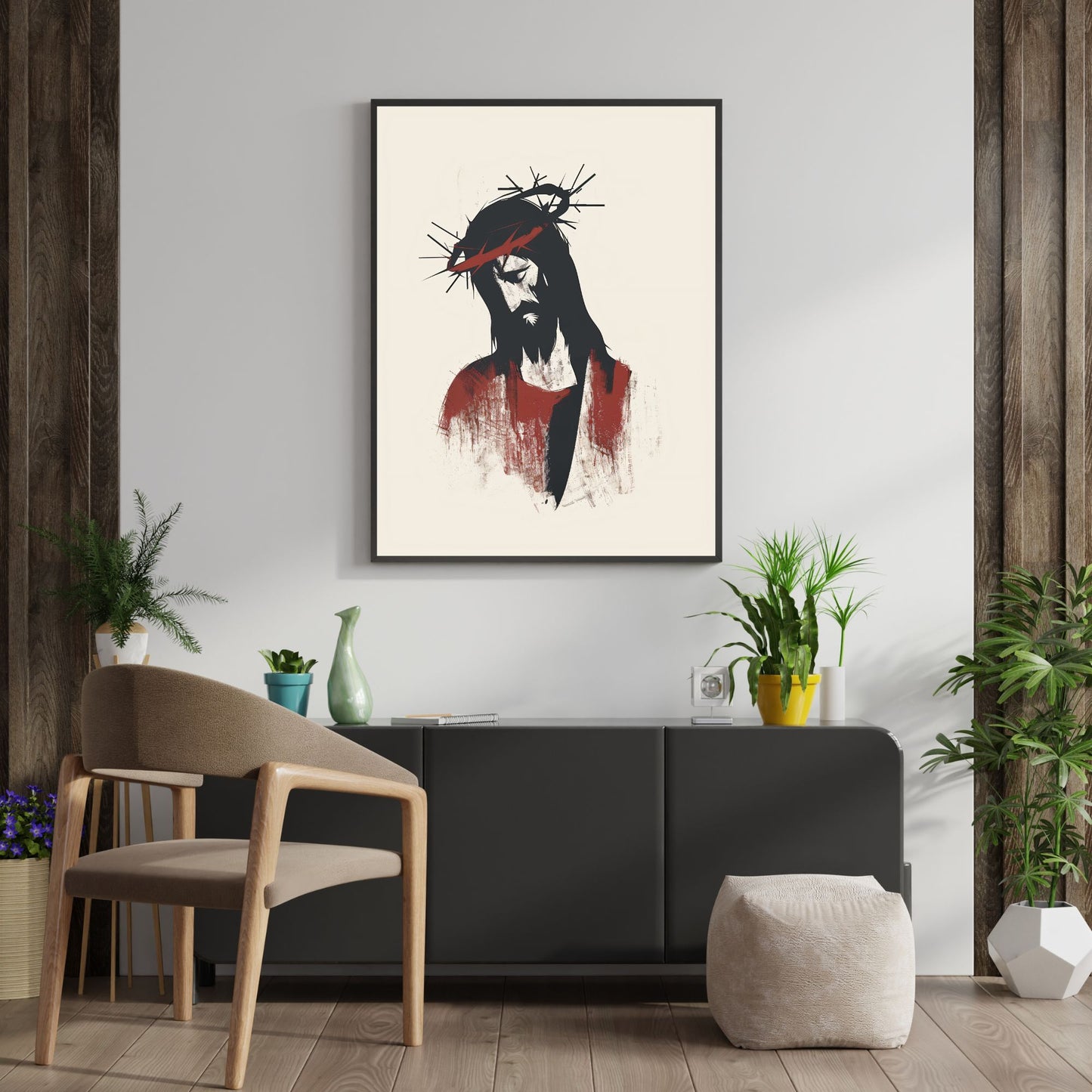 Crown Of Thorns | Minimalist Style | Fine Art Print