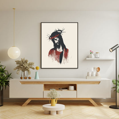 Crown Of Thorns | Minimalist Style | Fine Art Print