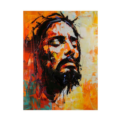 "Crown of Suffering" – Midcentury Modern Christian Art Print
