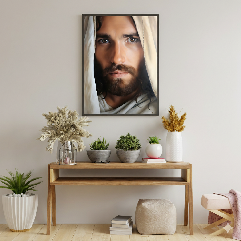 Divine Gaze | Realistic Style | Fine Art Print