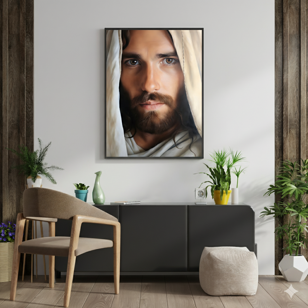 Divine Gaze | Realistic Style | Fine Art Print